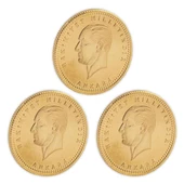 RimaGold 3 Adet Ata Lira Altın Yeni Tarihli Set - 1