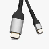 Zore QG06 8K 60 Hz Görüntü Kalitesi Type-C to HDMI Kablo 1.8M - 1
