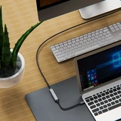 Zore QG05 8K 60 Hz Görüntü Kalitesi Type-C to HDMI Dönüştürücü 15cm - 8