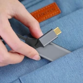 Zore QG05 8K 60 Hz Görüntü Kalitesi Type-C to HDMI Dönüştürücü 15cm - 9