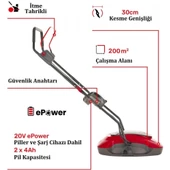 Mountfield Typhoon 30Li 20V Akülü Çim Biçme Makinesi - 7