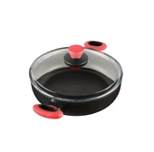 Leggno Clr2828st24rd Sığ Tencere Kırmızı 24 Cm - 2