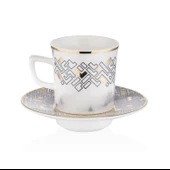 Decorium M00705 Kahve Fincan Takımı 12 Parça Monochrome thumbnail 1