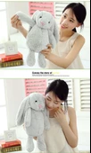 Uzun Kulak Uyku Arkadaşım Bunny Peluş Tavşan 65 cm - Çocuğunuzun Uyku Arkadaşı - 7