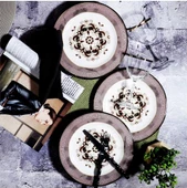 Kosova Srv-0005 Yuvarlak Servis Tabak 26 Cm Arcila thumbnail 1