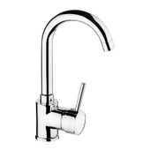 Sardıcı Lavabo Bataryası Sıcak Soğuk Çift Su Girişli Banyo Bataryası - 1