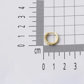 14 Ayar Uğur Böceği Halka Altın Çocuk Küpesi thumbnail 5