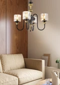 DÖRTLÜ AVİZE SİYAH A-461-4 - 1