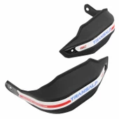 GP Kompozit Honda XL750L Transalp 2023-2024 Uyumlu Plastik Elcik Koruma Siyah - 5