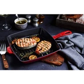 Staub 405011100 Döküm 26x26 cm Izgara Tava - 3