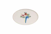 Porland Exotic Desen2 Düz Tabak 21cm - 2