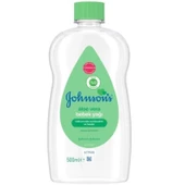 Johnsons Baby Aloe Vera Bebek Yağı 500 ml - 1