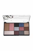 GOLDEN ROSE CITY STYLE FACE&EYE PALETTE SET-02 SMOKEY - 1