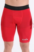 Diadora Flatron Pro Kısa Tayt Kırmızı - 1