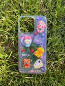İphone 13 Pro Max Uyumlu Sulu Simli Karakterli Telefon Kılıfı thumbnail 3