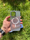 İphone 14 Pro Magsafe Mat Krom Telefon Kılıfı thumbnail 3