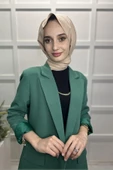 Pamuk Cazz Şal - Kadın Tesettür Şal  KOYU BEJ - 5