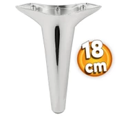 Aspen 6'lı Set Mobilya Tv Ünitesi Koltuk Kanepe Konsol Destek Ayağı Ayakları 18 Cm Krom M8 thumbnail 2