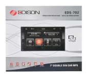 Garaj Dünyası Edison EDS-702 7 Inch Double Teyp USB Mirror Link MP5 Bluetooth AUX - 1