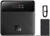 Baseus Dijital Göstergeli Süper Hızlı PD 100W 20000MAH Powerbank Apple Macbook Pro Notebook Powerbank - 5