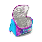 Coral High Mavi Pembe Flamingo Geçişli Beslenme Okul Çantası Kalemlik thumbnail 4