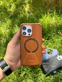 İphone 14 Magsafe Leather Stantlı Telefon Kılıfı thumbnail 4