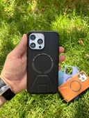 İphone 14 Magsafe Leather Stantlı Telefon Kılıfı thumbnail 7