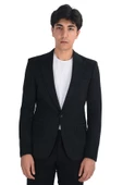 Cengiz İnler Menanj Tek Düğme Slim Fit Erkek Ceket - 4