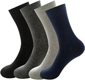 Hasyün Hakiki Erkek Yün Çorap 5 Adet Paket - 1