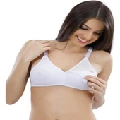 Liza Beyaz Emzirme Sütyeni - 1