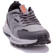 Kinetix Montoya Gri Siyah Ortopedik Günlük Erkek Çocuk Spor Ayakkabı - 1