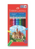 Faber Castel Karton Kuru Boya 12 Renk - 1