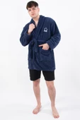 Rob | Wellsoft Peluş Erkek Sabahlık Polar | Robdeşambr | Bornoz - 4