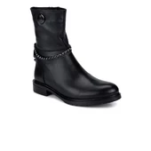 Venüs 20713K Kadın Hakiki Deri Zincir Detay Günlük Bot - 6