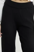 Jogger Triko Pantolon - Siyah - 3