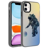 Apple iPhone 11 Kılıf Desenli Dragon Sert Kılıf - 3