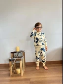 ERKEK ÇOCUK MİCKEY BİSİKLET YAKA PAMUK EŞOFMAN TAKIMI - 3
