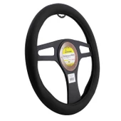 Automix Araç Araba Otomobil Direksiyon Koruma Kılıf Oto Kılıfı 36 38 CM Noktalı SİYAH 3077 - 4