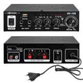 Nwork Av-100 Anfi 100 Watt 12v 220v Bluetooth Usb Sd - 1