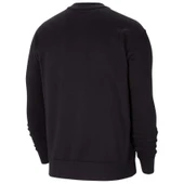 Nike M Nk Flc Park20 Crew Erkek Siyah Uzun Kollu Sweatshirt CW6902-010 thumbnail 2