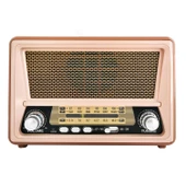 Radyo Nostalji Şarjlı Bt/Usb/Sd/Aux/Fm Cameron Cm-865Bt - 1