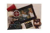 Dekoratif Metal Çerçeve Sinema Temalı Vintage Hediyelik - 1