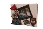 Dekoratif Metal Çerçeve Sinema Temalı Vintage Hediyelik - 3