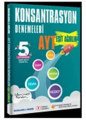 Çözüm Yayınları AYT Konsantrasyon Eşit Ağırlık Denemeleri - 1
