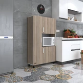 Kenzlife mini fırın dolabı alpkuntsağ crd 148*90*30 ayaklı mikroalga midi fırın mutfak - 1