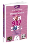 Karekök Yayınları 2023 AYT Öncesi Çözülmesi Gereken Son 987 Soru Eşit Ağırlık - 1