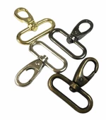 Papağan Anahtarlık Kancası 3 cm 2 Adet Deri Hobi Malzemesi thumbnail 1