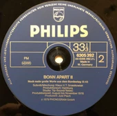 Bonn Apart 2 - Noch Mehr Große Worte Aus Dem Bundestag - Plak alithestereo - 3