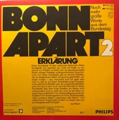 Bonn Apart 2 - Noch Mehr Große Worte Aus Dem Bundestag - Plak alithestereo - 2