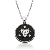 925 Ayar Gümüş Teşkilat-ı Mahsusa Erkek Gümüş Kolye - 1